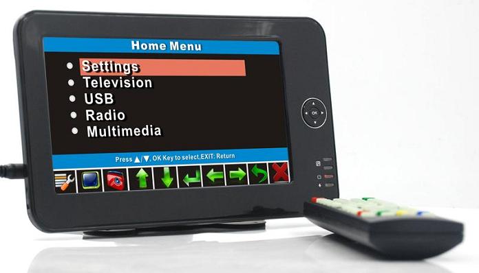 Filipiinide auto ISDB-T digitaaltelevisiooni vastuvõtja must kast MPEG4 HDMI USB PVR Remote 1 -