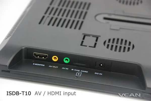 10.1 inch full seg digital TV receiver
