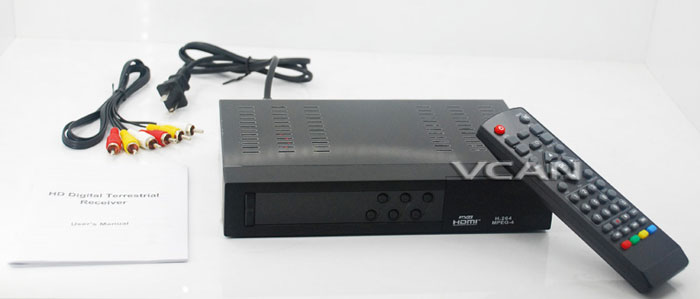 VCAN0870 ISDB-T جهاز استقبال التلفزيون الرقمي MPEG4 - صورة 3