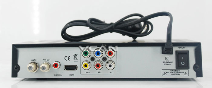 VCAN0870 ISDB-T جهاز استقبال التلفزيون الرقمي MPEG4 - صورة 4