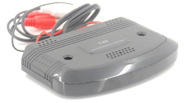 Receptor de transmissor infravermelho IR de carro IR CANAL DULO CANAL T20 T20 T40 para fone de ouvido IR