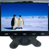 7"Moniteur LCD de support numérique de conception mince de voiture 4 -