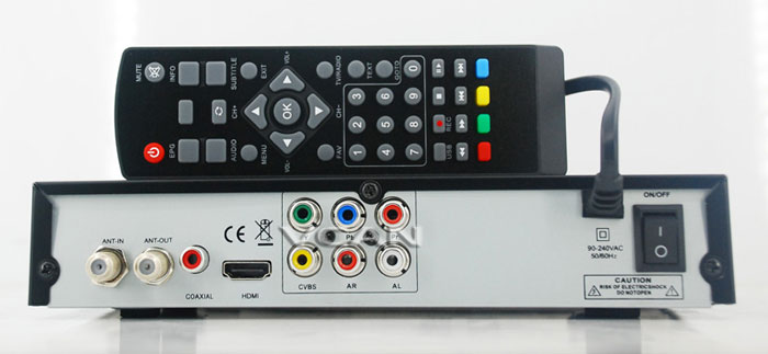 VCAN0870 ISDB-T جهاز استقبال التلفزيون الرقمي MPEG4 - صورة 5