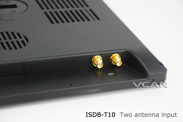 2 tuner 2 antenna 10.1 inch full seg digital TV receiver - Image 8