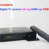 VCAN0870 ISDB-T جهاز استقبال التلفزيون الرقمي MPEG4 7 -