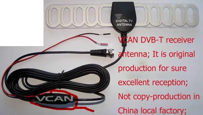 ANT-003هوائي التلفزيون الرقمي DVB-T هوائي مدمج لتكبير الإشارة