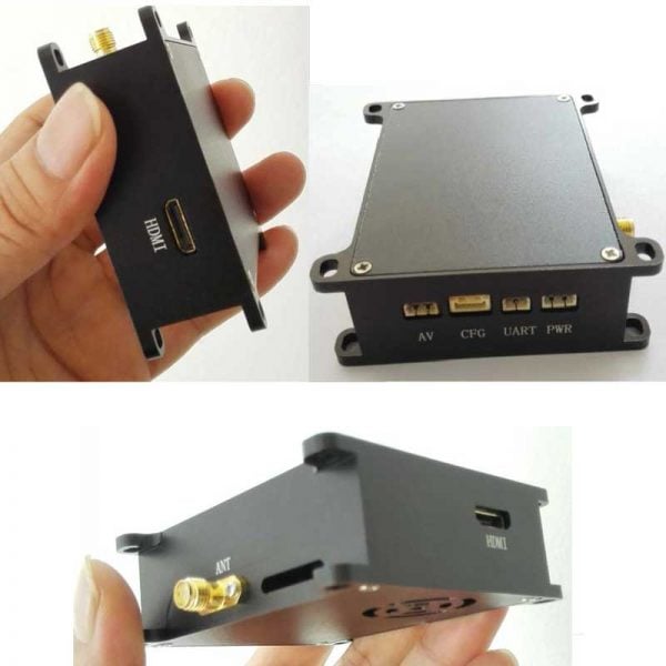 m Bộ phát và Bộ thu HDMI không dây Độ trễ 2.4G 32ms