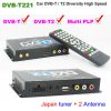 Car DVB-T2 DVB-T High Speed Digital TV Receiver automobile DTV box DVB-T221