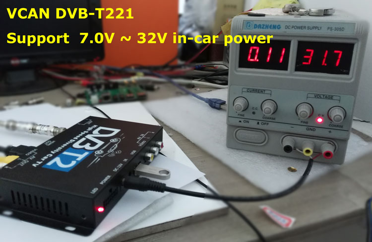 Автомобильный DVB-T2 DVB-T High Speed Digital TV приемник DTV автомобильный коробка DVB-T221 - Изображение 7