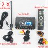 Автомобильный DVB-T2 DVB-T High Speed Digital TV приемник DTV автомобильный коробка DVB-T221 4 -