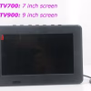 7 DVB-T2 7 дюймовый цифровой ТВ-монитор аналогового ТВ USB TF MP5 плеер AV аккумуляторная батарея