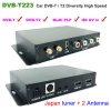گیرنده تلویزیون دیجیتال ماشین DVB-T2 DVB-T Multi PLP 2 تنوع آنتن Dual Aerial H264 MPEG4 HD با سرعت بالا FTA STB