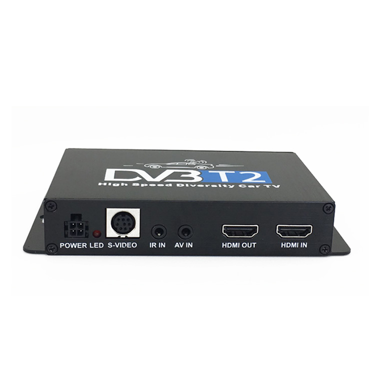 Car DVB-T2 DVB-T Multi PLP Digital TV Receiver 2 Antenna Diversity Dual Aerial H264 MPEG4 HD High Speed FTA STB - Image 4