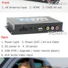 자동차 DVB-T2 TV 수신기 4 조율사 4 안테나 USB HDMI HDTV 러시아 고속