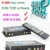 Saksa DVB-T2 H.265 HEVC Codec New Model DVB-T265 auto mobiilin digitaalisen auto DVB-T2 televisiovastaanotin 3 -