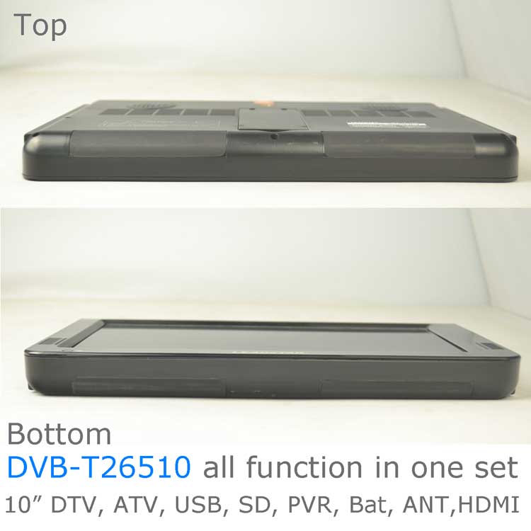 10 DVB-T2 H265 HEVC AC3解码器便携式电视PVR多媒体播放器模拟厨房卧室汽车DVB-T26510 - 图片 4