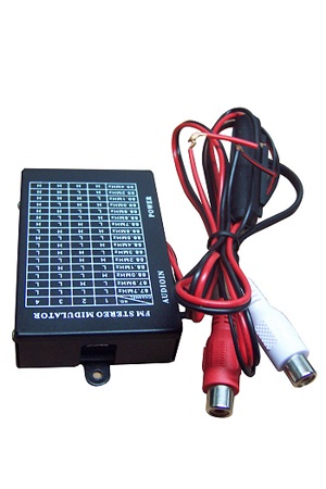 transmisor de FM con 16 frecuencias seleccionables FM16 FM16 modulador de FM estéreo