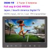 9 Inch ISDB-T Full Seg Digital TV Monitor with B-CAS 2×2 Tuner Dual Antenna FM Transmitter