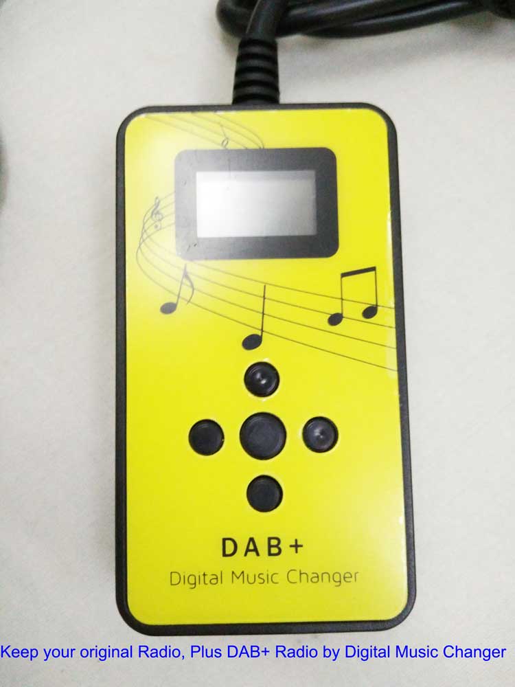 Цифровий радіоприймач DAB+ Plus dab plus тюнер Антена USB живлення AUX вхід Музичний чейнджер VCAN1410