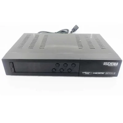 VCAN0870 ISDB-T MPEG4 مستقبل التلفاز الرقمي موالف أرضي مجموعة صندوق علوي محول هوائي تناظري