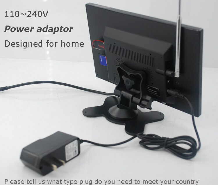 9 tolline ekraan koos USB SD mp5 mängijaga Vcan0951 - Pilt 7