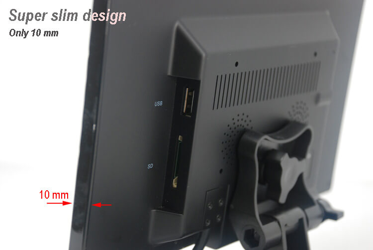 9 tolline ekraan koos USB SD mp5 mängijaga Vcan0951 - Pilt 10