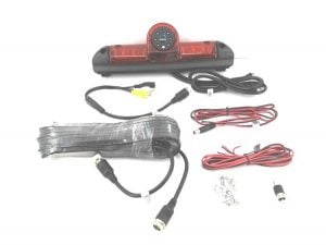Câmera de luz de freio FIAT Ducato VCAN1338 CCD à prova d'água visão noturna IR led microfone áudio