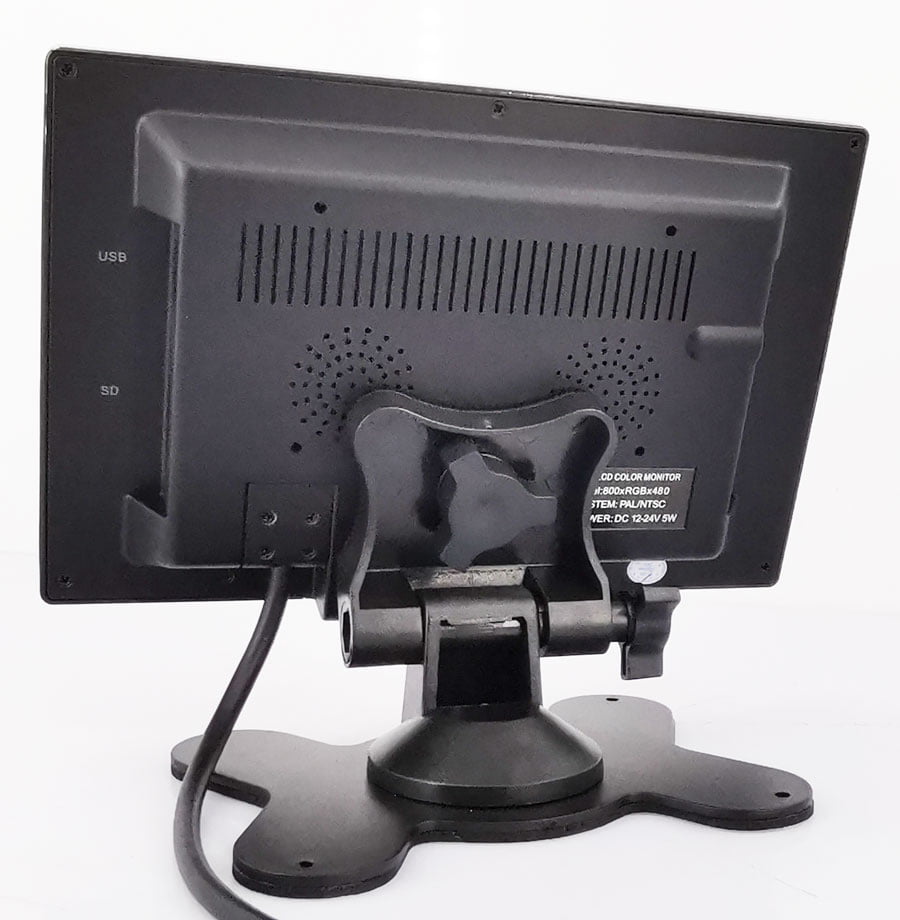 7 moniteur LCD numérique pouces avec lecteur multimédia USB SD mp5 Vcan0955 bouton tactile ultra-mince ultra-mince - Image 2