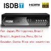 HD FTA ISDB-T vastuvõtja TV-tuuner Maapealne Brasiilia Argentina Tšiili Venezuela Costa Rica Filipiinid