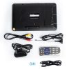 9 インチポータブルISDB-TTVTDTデジタルおよびアナログミニ小型車テレビサポートUSBTF PVR MP4 H.265 AC3 DTV900 5 -