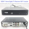 Receptor de TV digital ISDB-T 8M de Botswana com WIFI Youtube