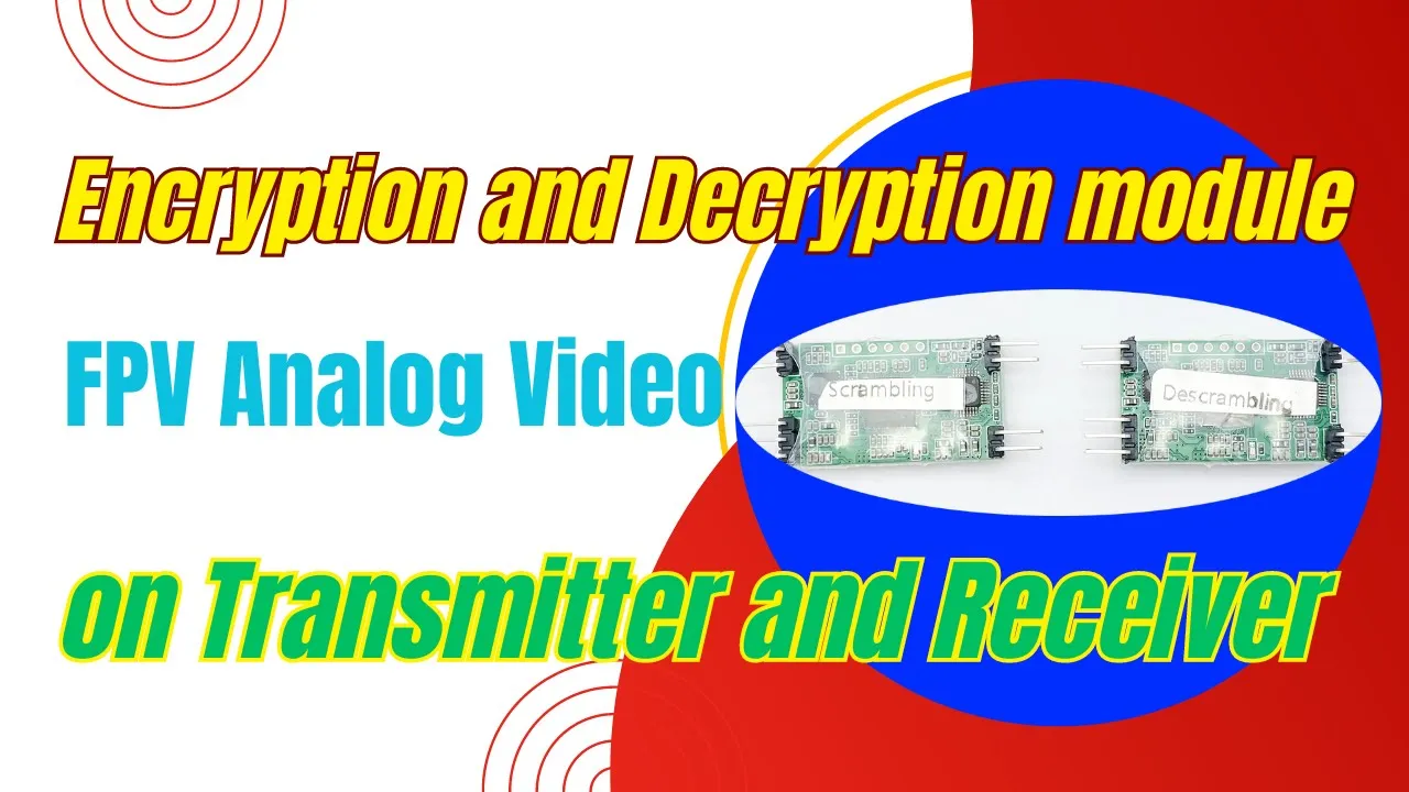 FPV視訊擾碼器和解擾器模組