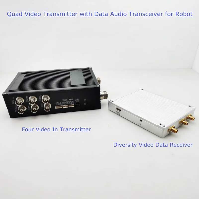 COFDM IP one-way video two-way data ugv