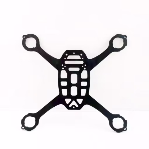Four axis aircraft frame carbon fiber crash resistant