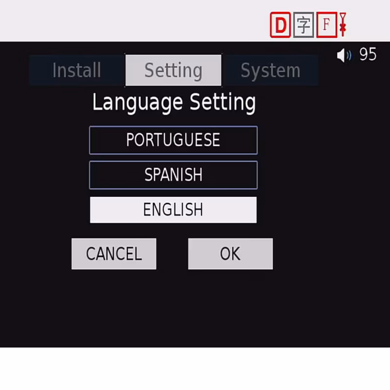 4 тюнер четыре антенны в автомобиле ISDB-T