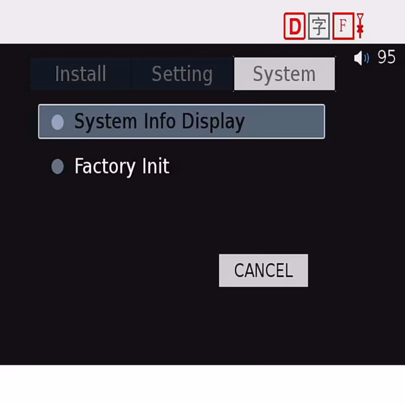 4 тюнер четыре антенны в автомобиле ISDB-T 