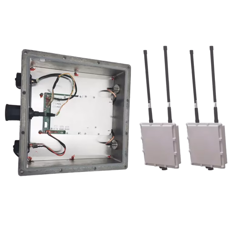 Wireless broadband IP Mesh drone radio ground station 2 -