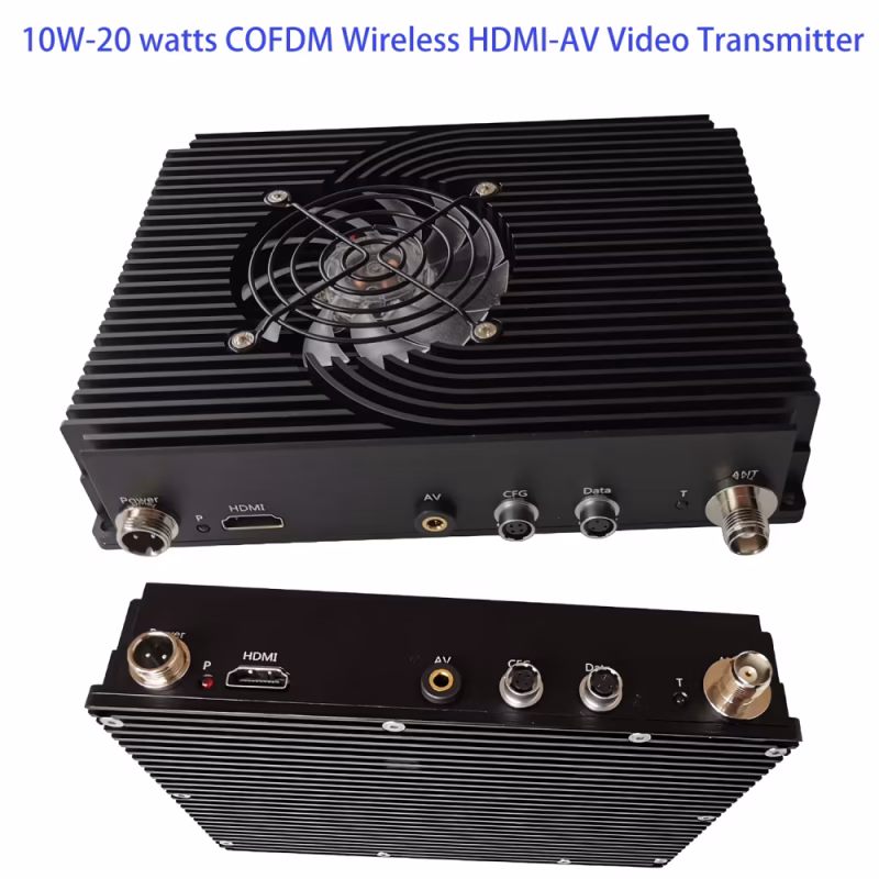 10 watts power amplifier ground robot wireless video transmitter and receiver 1 -