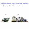 COFDM бесправадны відэа -перадатчык мадулятар і дэмадулятар прымача